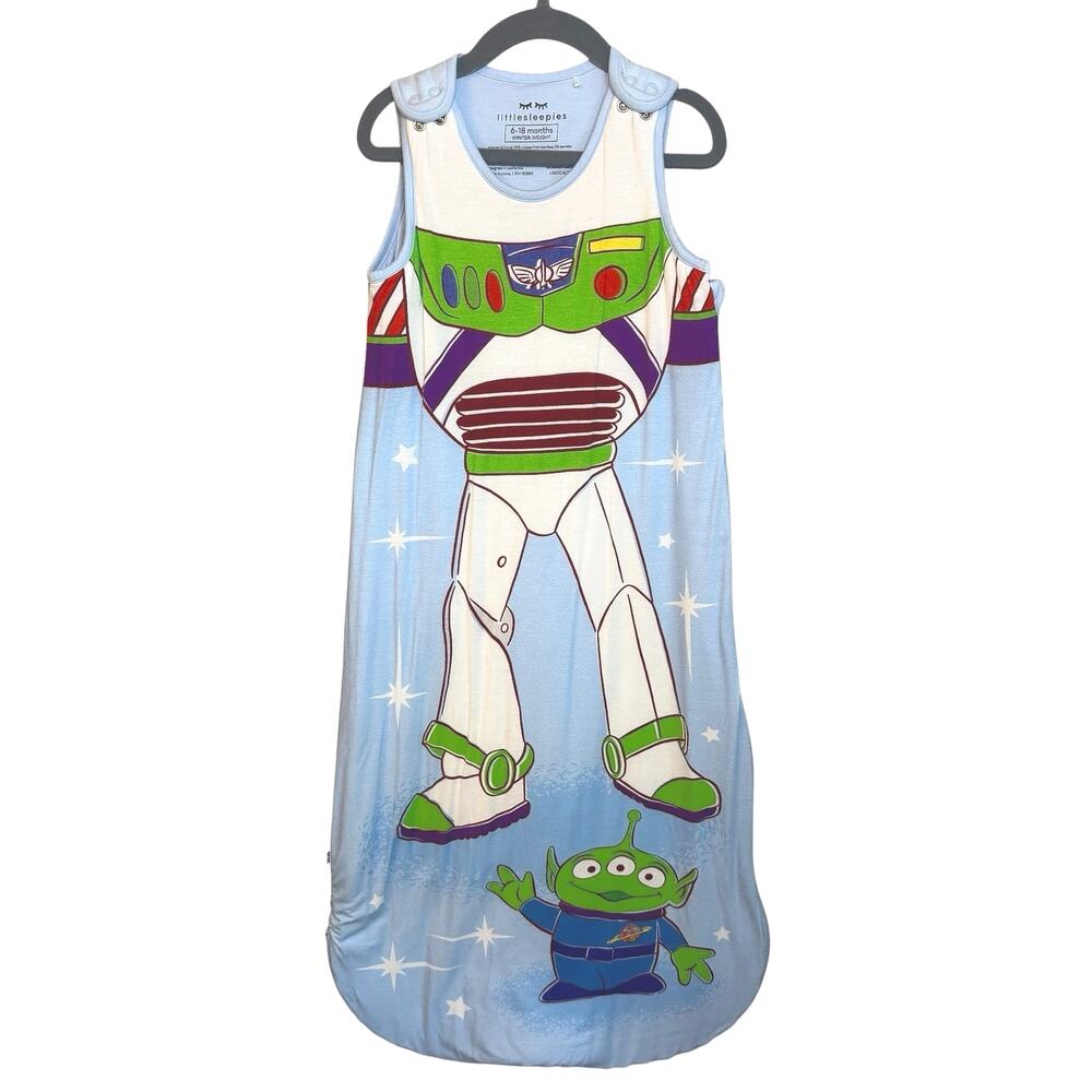 Little Sleepies Sleep Sack Buzz Lightyear Pixar Toy Story 6-18 M Winter Weight
